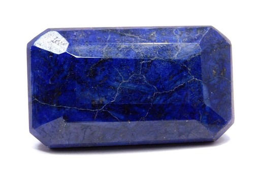 236.0 Ct Natural EMERALD Cut Blue Sapphire Loose Gemstone. BS01 - Picture 1 of 8