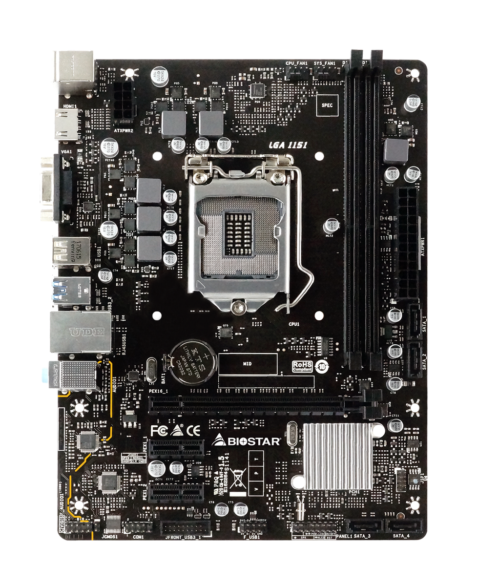 BIOSTAR H410M＋Intel CORE i3-10100F BIOSTAR: Motherboard Manufacturer