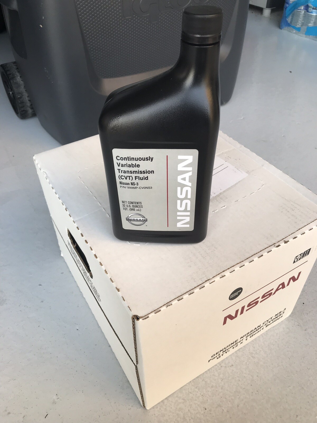 Genuine Nissan NS3 CVT Transmission Fluid 12 Quarts. 999MPCV0NS3 eBay