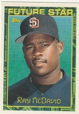 FREE SHIPPING-MINT-1994 Topps Future Star Ray McDavid #152 PADRES