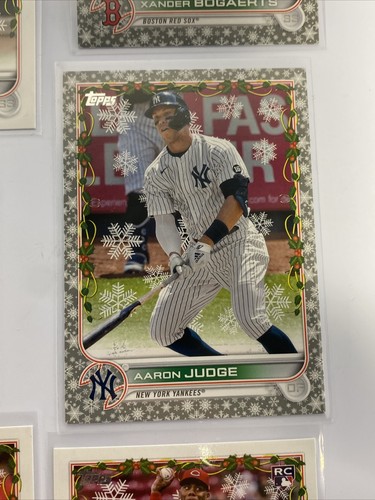 2022 Topps Holiday SP Lot of 11 Judge Alonso Greene Tatis Yelich +++ - Picture 9 of 24