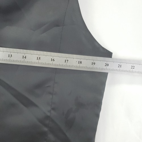 NEW Calvin Klein Vest Waistcoat Mens Medium Black Wool V-Neck Classic Formal - Picture 11 of 12