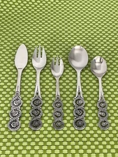 National Silver Co NOUVEAU Stainless Glossy NS Japan Flatware SMART CHOICE E94G