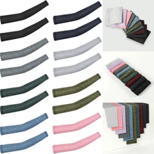 Compression Cooling Arm Sleeves - UPF 50 UV Protection Arm Sleeves for Men Women