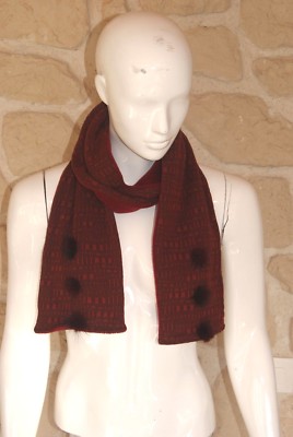 Écharpe Femme Marron Neuve Sans étiquette - Tissu Doux, Couleur Basique