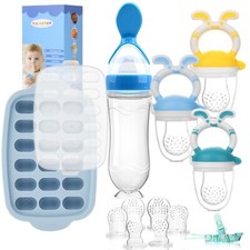 Baby Breastmilk Popsicle Molds  Baby Fruit Feeder-WAJIAYON Silicon... Fast Ship