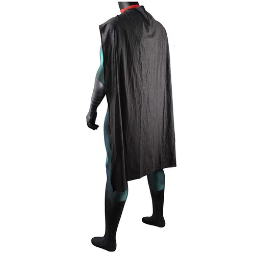 Cosplay Titans Batman Nightwing Robin Jumpsuit Cape Adult Kids Bodysuits Zentai - Picture 11 of 12