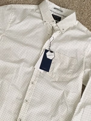 Nwt Cactus Man Ricky Singh Men S Small Long Sleeve White With Black Dots Shirt Ebay