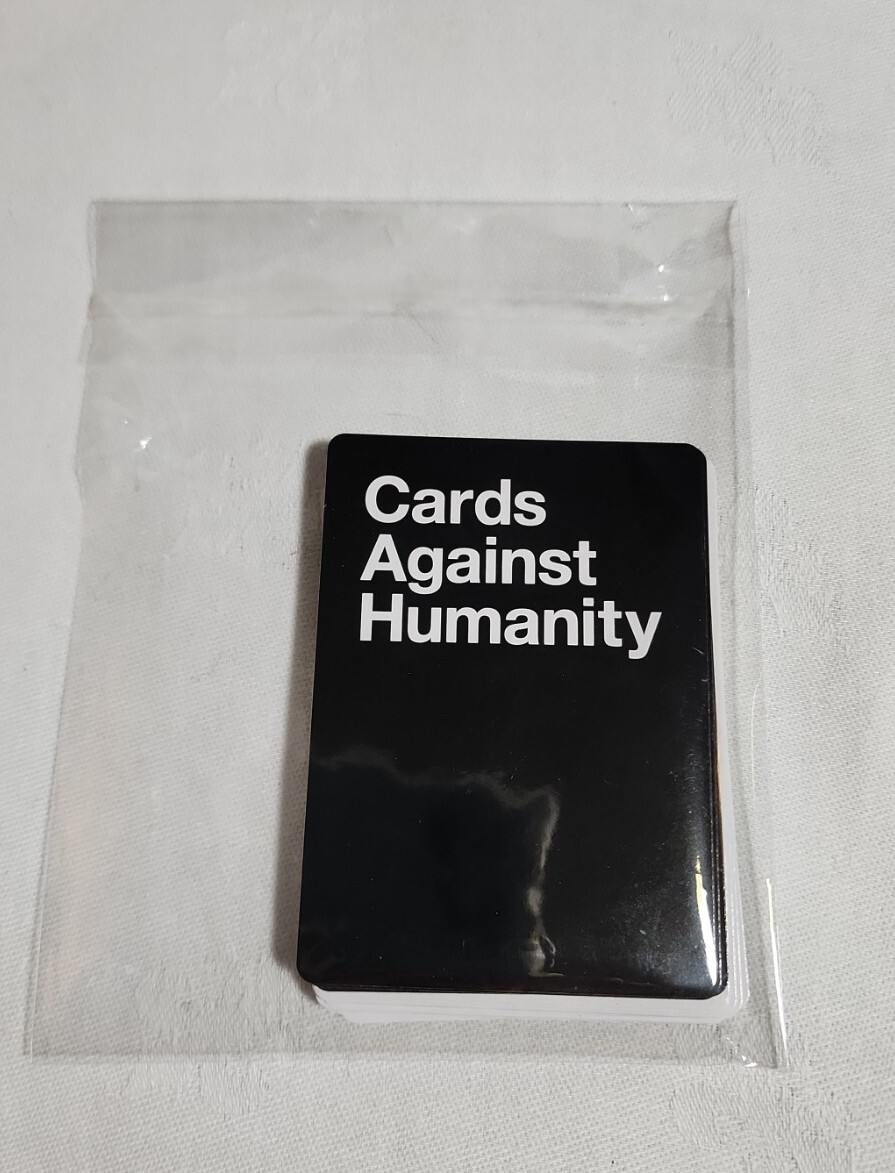CLAM-O-NAISE CARDS AGAINST HUMANITY, Rare 30 Card Expansion, NO PRIZE or  JAR | eBay