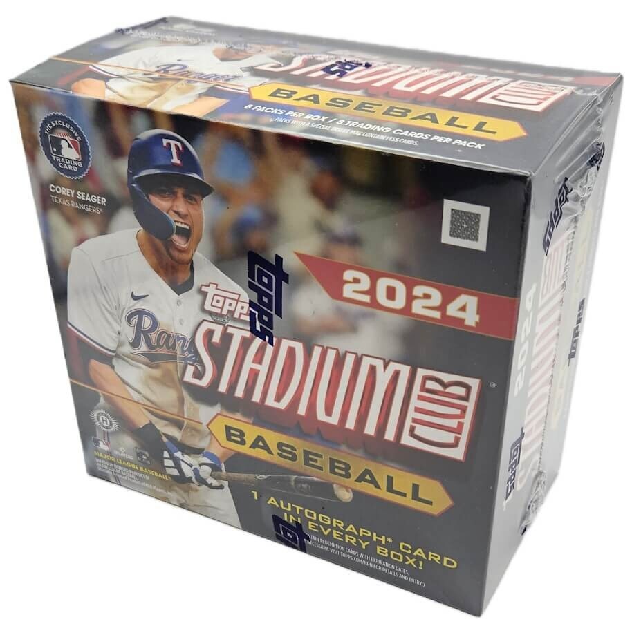 2024 Topps Stadium Club Baseball Factory Sealed Compact Hobby Box 1 Autograph