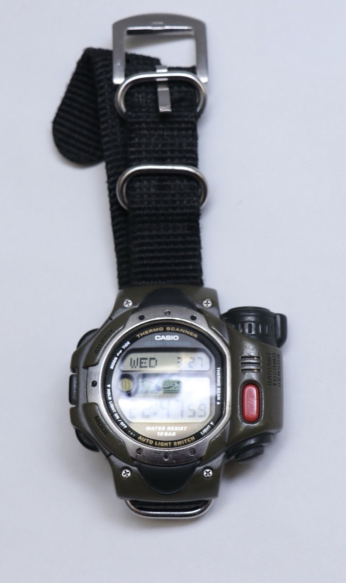 CASIO Sea-Pathfinder SPF-10 Men's Digital Wrist Watch JUNK CASIO Sea-Pathfinder SPF-10 Men's Digital Wrist Watch JUNK