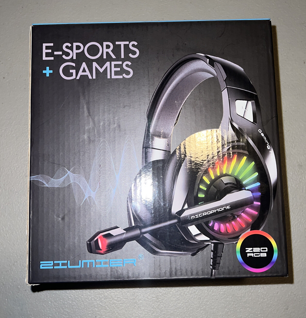 Gaming Headset with Microphone, Compatible with PS4 PS5 Xbox One PC Laptop, O...-image