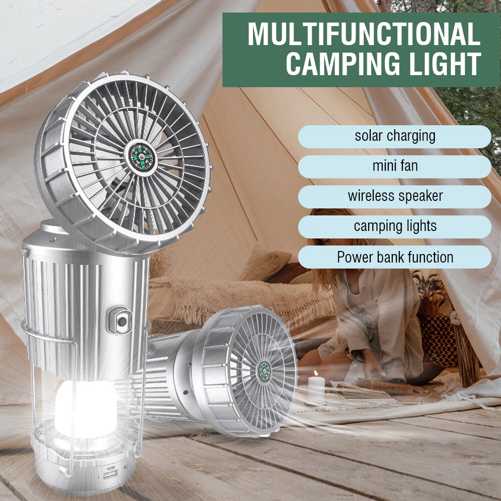 Camping light fan cheap