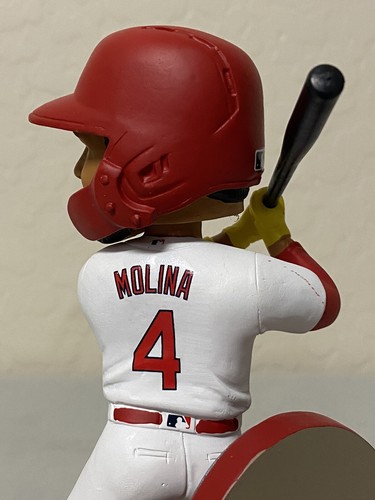 Yadier Molina St Louis Cardinals Career Stats Bobblehead Limited Edition #404 - Picture 11 of 13