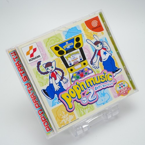 KONAMI Pop'n controller RU015 for SEGA Dreamcast DC w/ Pop'n Music 2 JAPAN - Picture 10 of 12