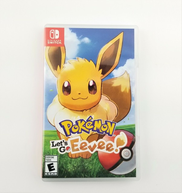 Nintendo Switch Pokemon Lets Go Eevee