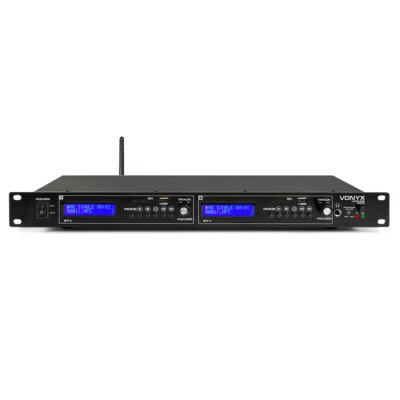 Vonyx 172.705 VX2USB MK2 Twin Media Player USB/SD/Bluetooth
