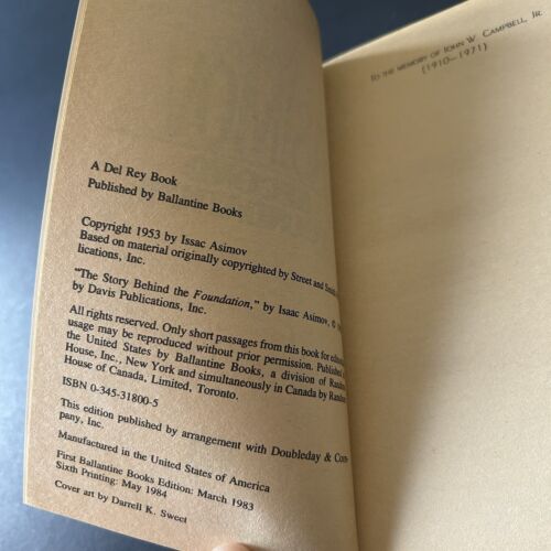 Isaac Asimov The Foundation Trilogy Science Fiction Paperback Book Box Set - Imagen 10 de 12