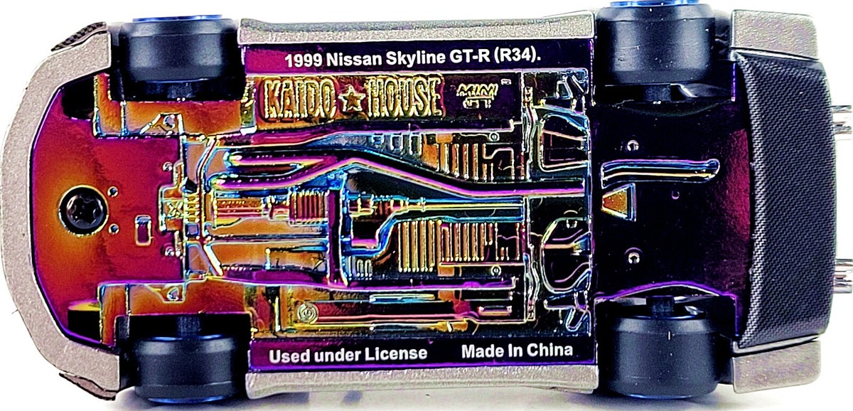 Kaido House x Mini GT Nissan Skyline GT-R (R34) Shinjuku V1