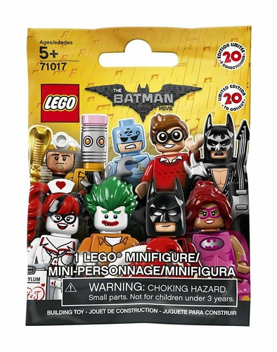 LEGO BATMAN MOVIE, Lego Minifigs 71017, COMPLETE SET -or- YOU PICK! NEW & SEALED - Picture 2 of 32