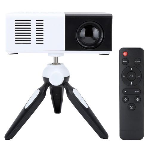 Mini Projector Black And White LED Projection Machine With Stand 100‑240V GSA - Picture 3 of 27