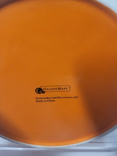 Halloween Ceramic Boo Bucket Planter Candy Dish Black Orange - Picture 2 of 6