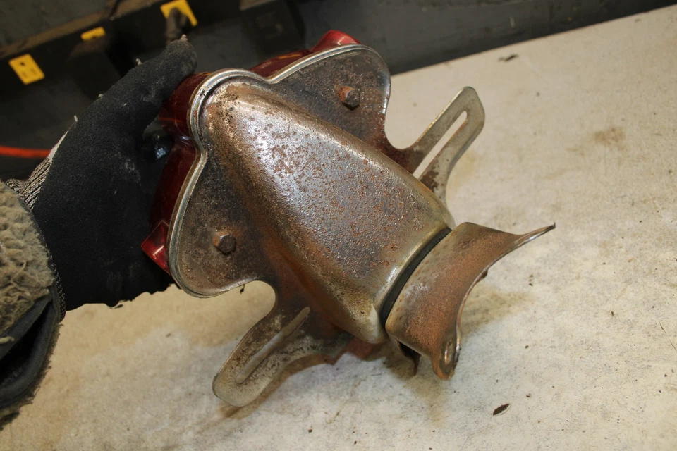 Kawasaki GA3 1970 soporte de montaje de luz trasera trasera G3tr R6-0495.VJ Foto 4 de 4