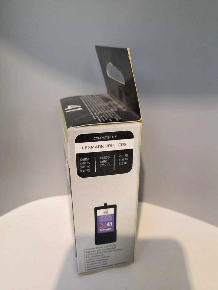 Original Lexmark 41 Drucker Tintenpatrone Farbig X4875 X6570 Z1520 X7550 X9575 - Bild 2 von 3