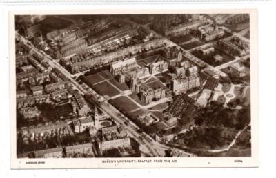 QUEEN'S UNIVERSITY, BELFAST FROM THE AIR: Nordirland Postkarte (C85577)