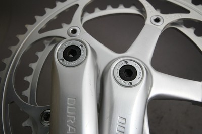 Jeu De Manivelles Shimano Dura Ace FC-7200 Vintage 170mm - 130BCD - Plateaux 52/42 - Occasion