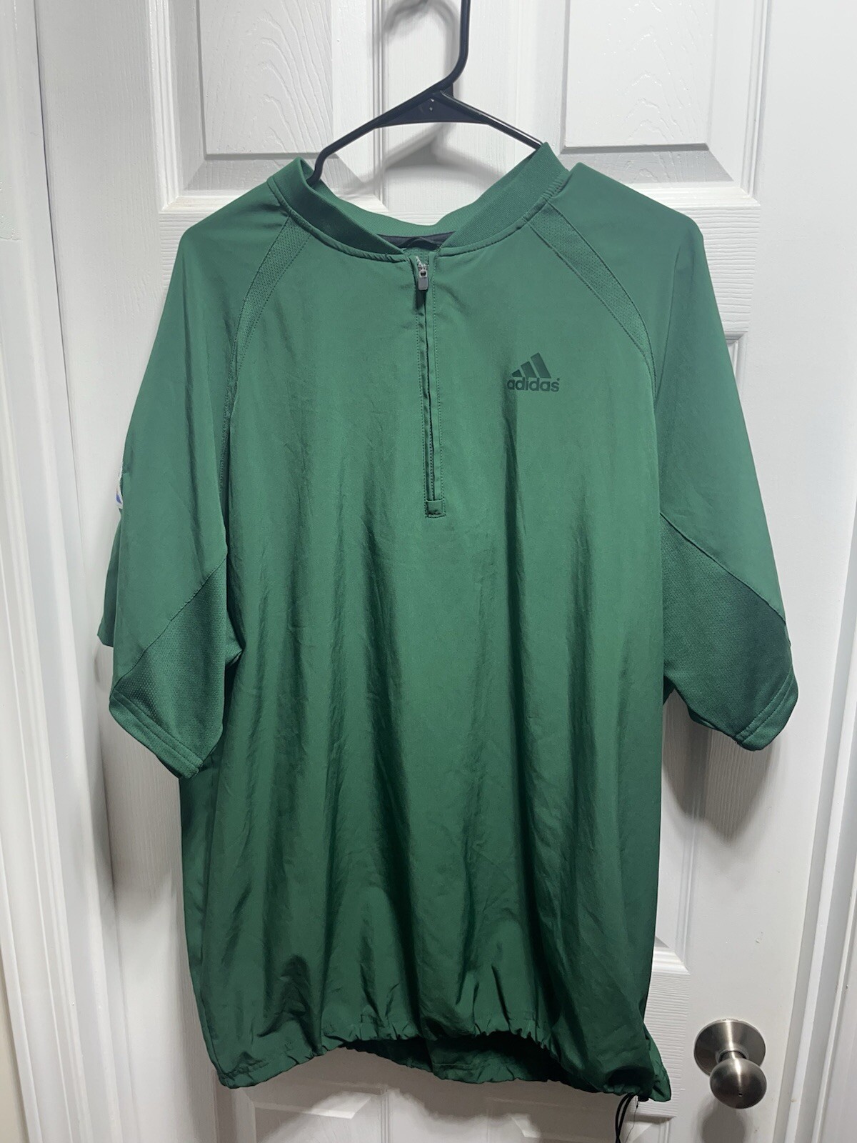 Adidas baseball warm up pull over xl. Lega dei pony.