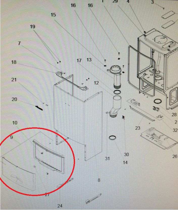 Combi Boiler Parts Diagram Worcester Greenstar 25i Worcester Combi