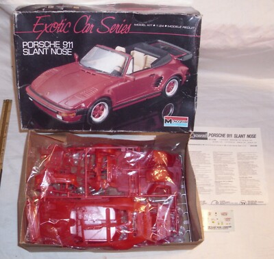 MONOGRAM ポルシェ 911 Slant Nose 1/24 未開封 MONOGRAM PORSCHE 911 SLANT NOSE CAR MODEL KIT 1:24 2788 | eBay