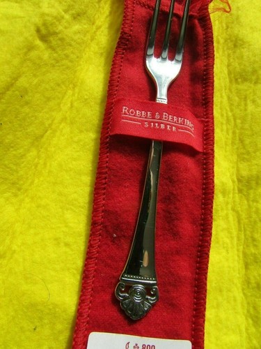 Rosenmuster Pattern Single 10 Serving Pieces Robbe & Berking 800 Silver Germany - Picture 26 of 47
