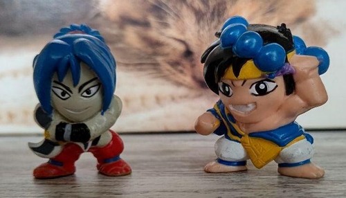 SNK Samurai Shodown Figur Schlüsselanhänger Lot 9 Set Retro Rare Haohmaru Japan M590 - Bild 17 von 18