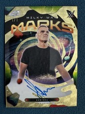 Marketplace image: 2026 Topps Cosmic Chrome WWE Gunther Milky Way Marks Auto Superfractor 1/1