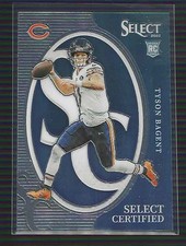 2023 Panini Select #CRO-TBA Tyson Bagent Select Certified Rookies