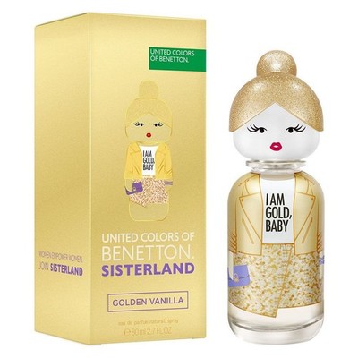 Benetton Ladies Sisterland Golden Vanilla EDP Spray 2.7 oz Fragrances