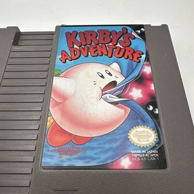 Kirby's Adventure NES Nintendo Plays in French Canadian Version Tested/Authentic