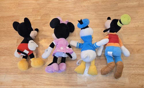 Original Walt Disney Junior "Mickey Mouse & Friends" 4er Set Plüschtiere Stofftiere - Bild 2 von 11