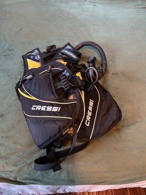 Cressi Traveight BCD With Atomic Aquatic SS1 Titanium Inflator Vest XS