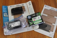 2 authentic HP 950 XL BLACK INK cartridges 2 BONUS 951 XL MAGENTA EXP see descr