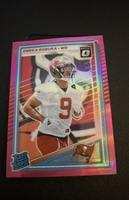 Emeka Egbuka Pink Preview RC 2025 Donruss Buccaneers