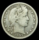 1903 o barber quarter-Choice VF- SMH1098