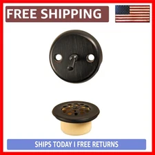 Hassle-Free Installation Tub Drain Trim Kit -  Oil Rubbed Bronze Design