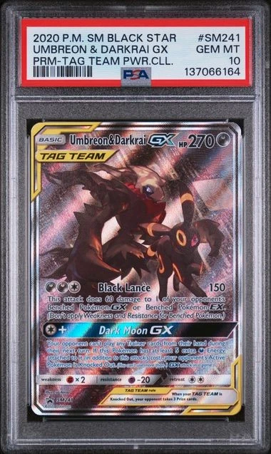 Umbreon Pokémon TCG Professional Sports Authenticator (PSA