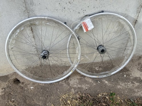 NOS Mavic A317 / Shimano Deore FH-M525 29 700c Disc QR Laufradsatz silber 9/10 6B