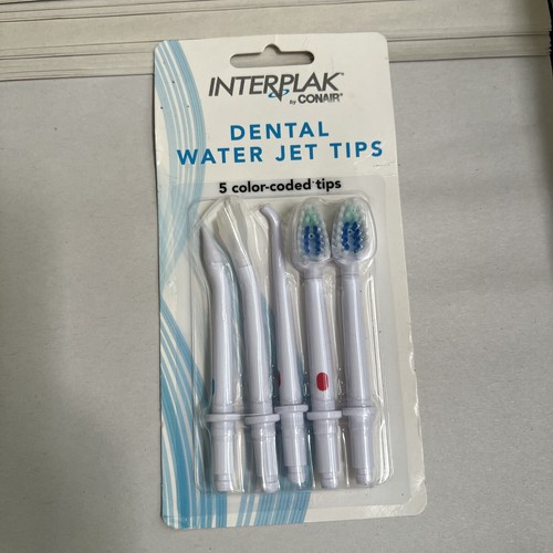Conair Interplak Ricambio 5 Punte Getto Acqua Dentale Codice Colore 1 Confezione Igiene - Foto 4 di 4