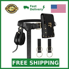 Renaissance Belt Pouch Medieval Pirate Costume Accessories Set for Cosplay ...