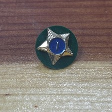 Vintage 1 Year Pin Boy Scouts of America Membership Service Star Blue enamel